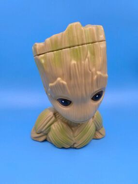 Marvel Guardians of the Galaxy Vol 2 Groot Plastic Cold Drink 7" Tall Mug